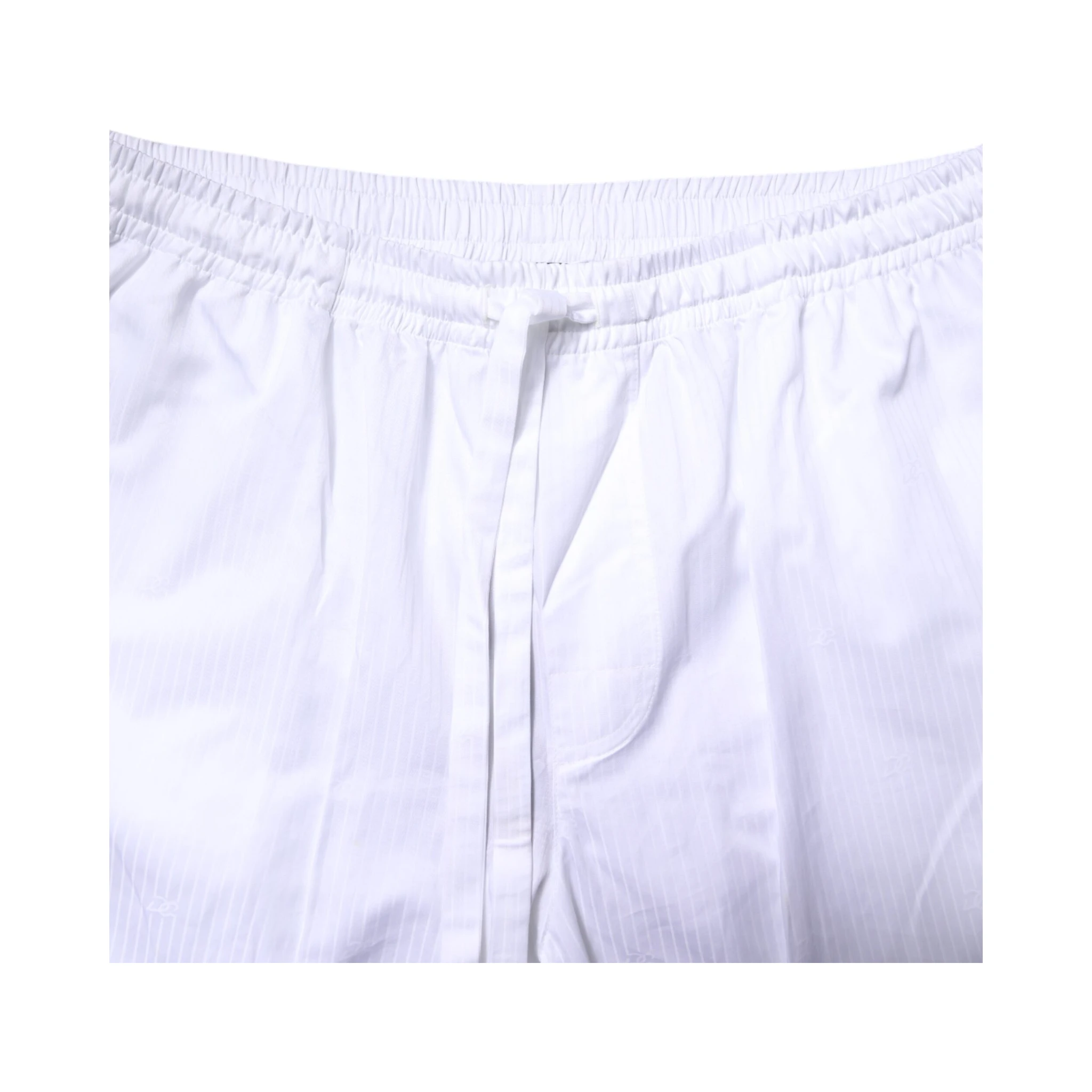 White Cotton Shirt Pants Pajama Set Sleepwear