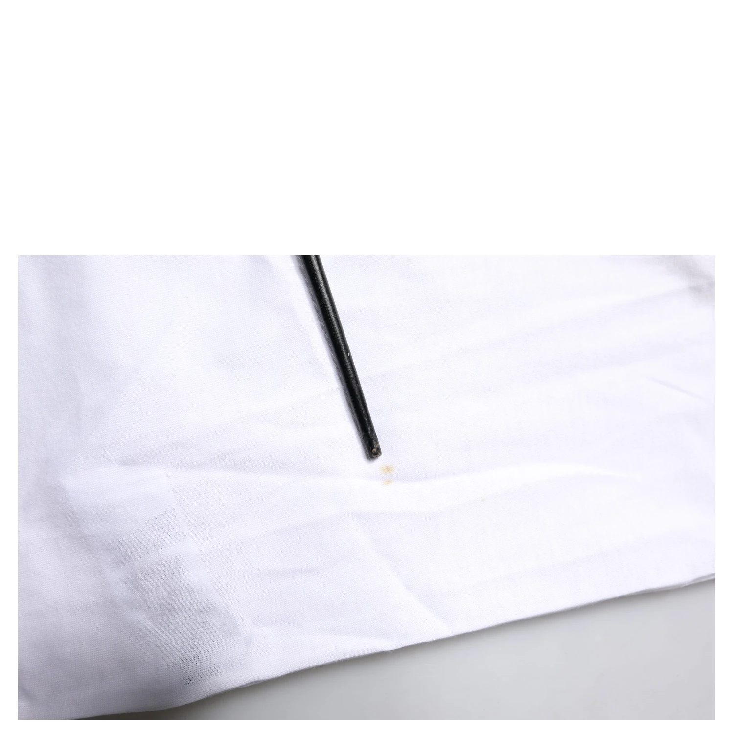 White Cotton Logo Print Round Neck T-shirt