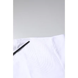 White Bellissima Cotton Crew Neck T-shirt