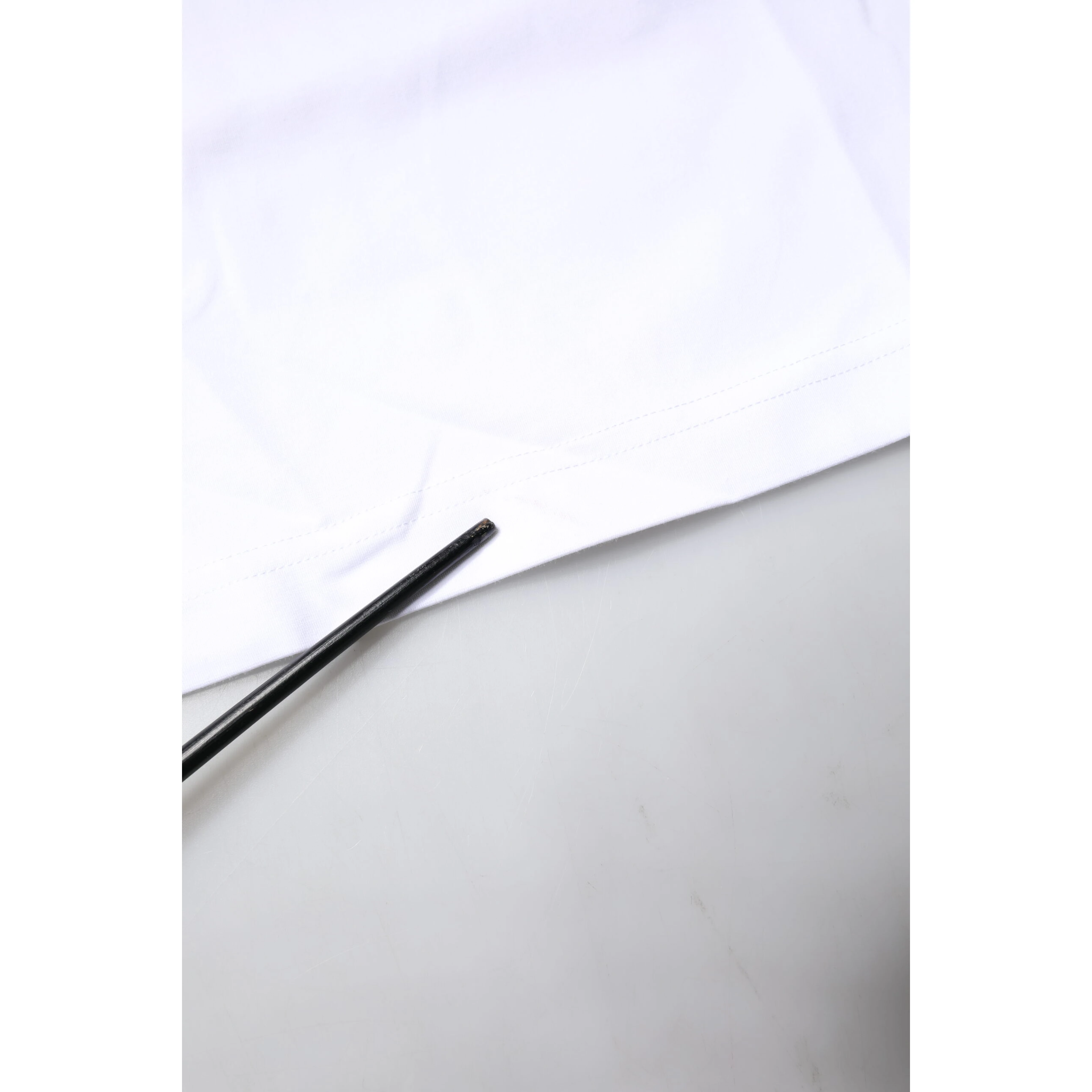 White Bellissima Cotton Crew Neck T-shirt