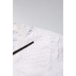 Cream Cashmere Knit Cropped Cardigan Sweater