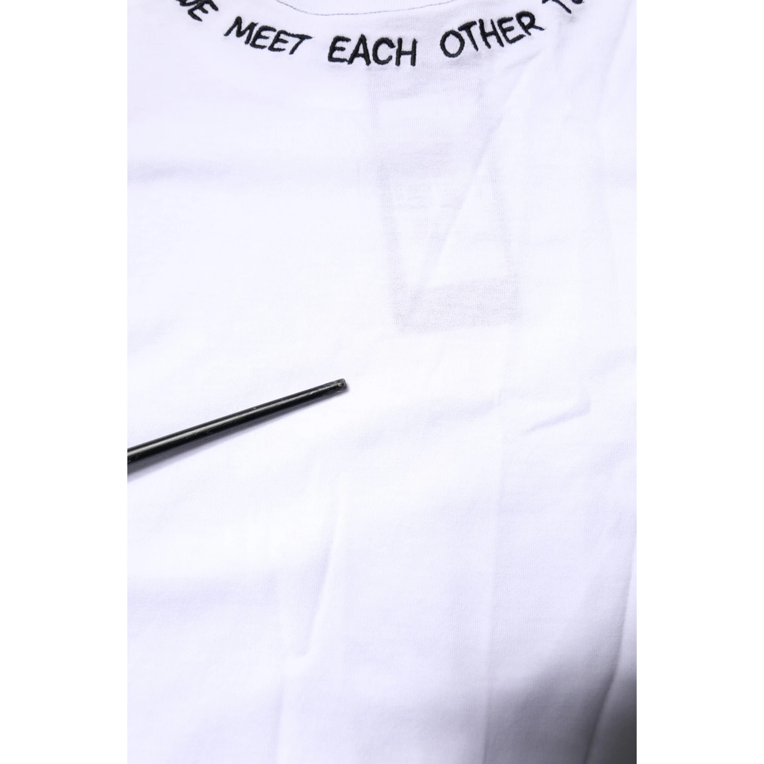 White Cotton Sleeveless Printed Tank T-shirt