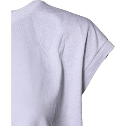 White Cotton Sleeveless Round Neck Tank Top