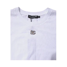 White Cotton Sleeveless Round Neck Tank Top