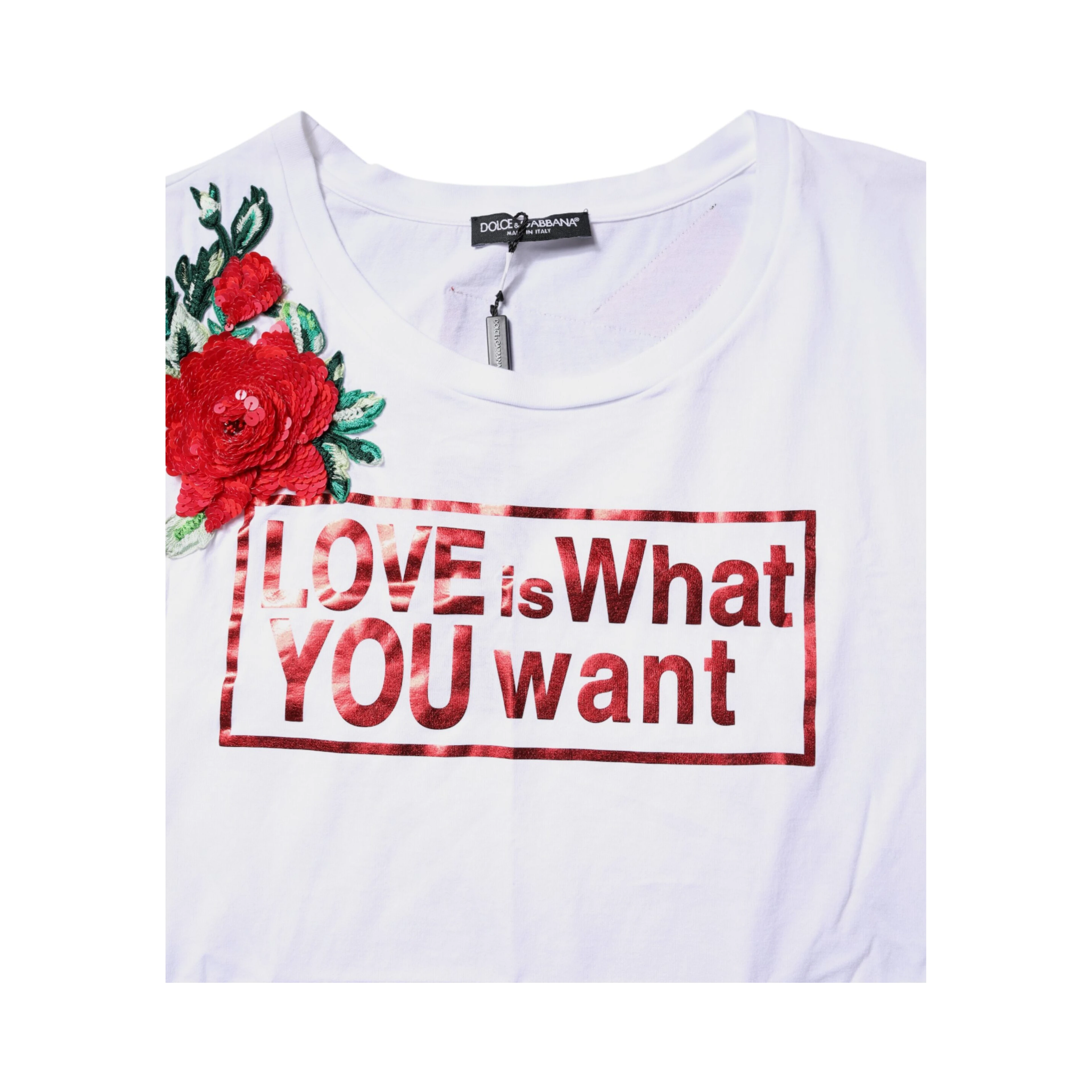 White Floral Graphic Print Sleeveless Tank Top