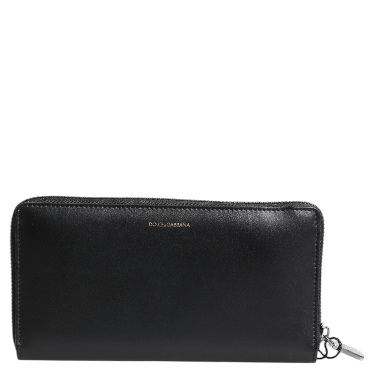 Black Blue Exotic Leather Embossed Continental Wallet