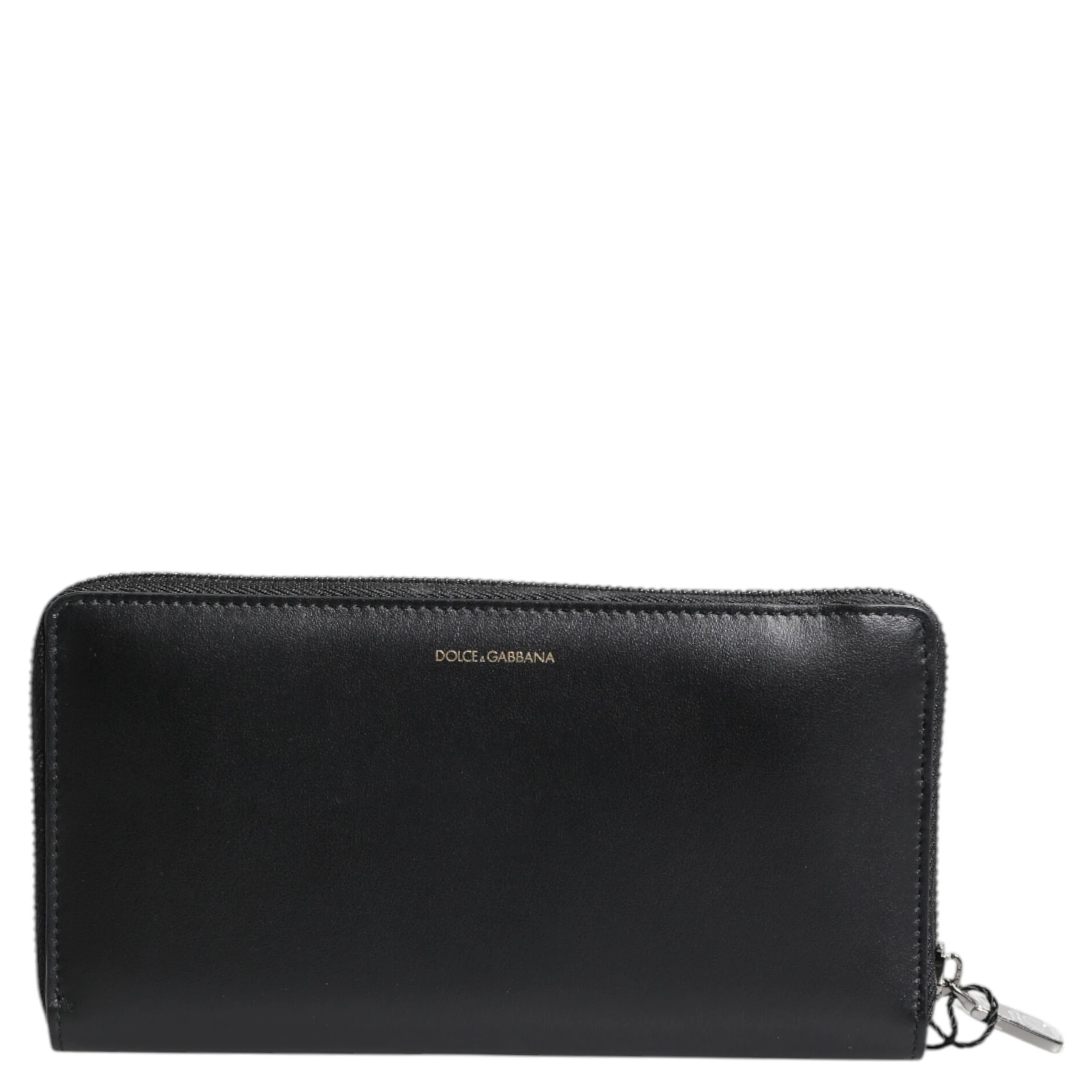 Black Blue Exotic Leather Embossed Continental Wallet