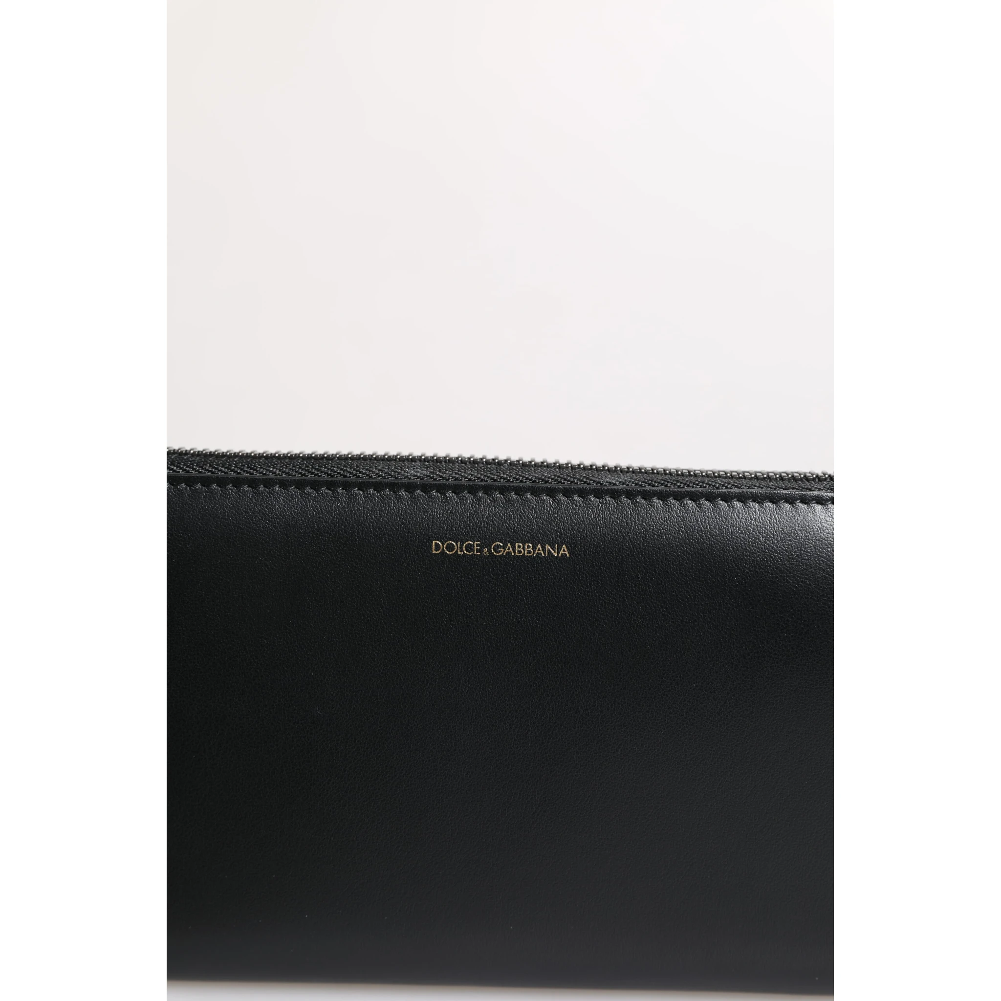 Black Blue Exotic Leather Embossed Continental Wallet