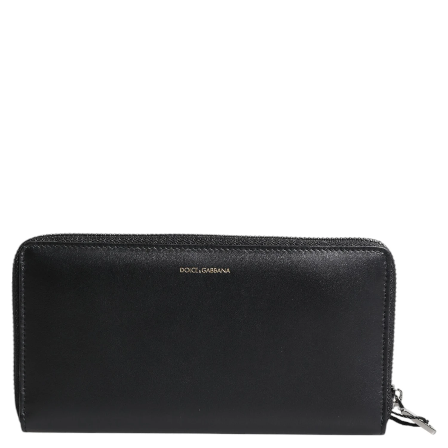 Black Blue Exotic Leather Embossed Continental Wallet