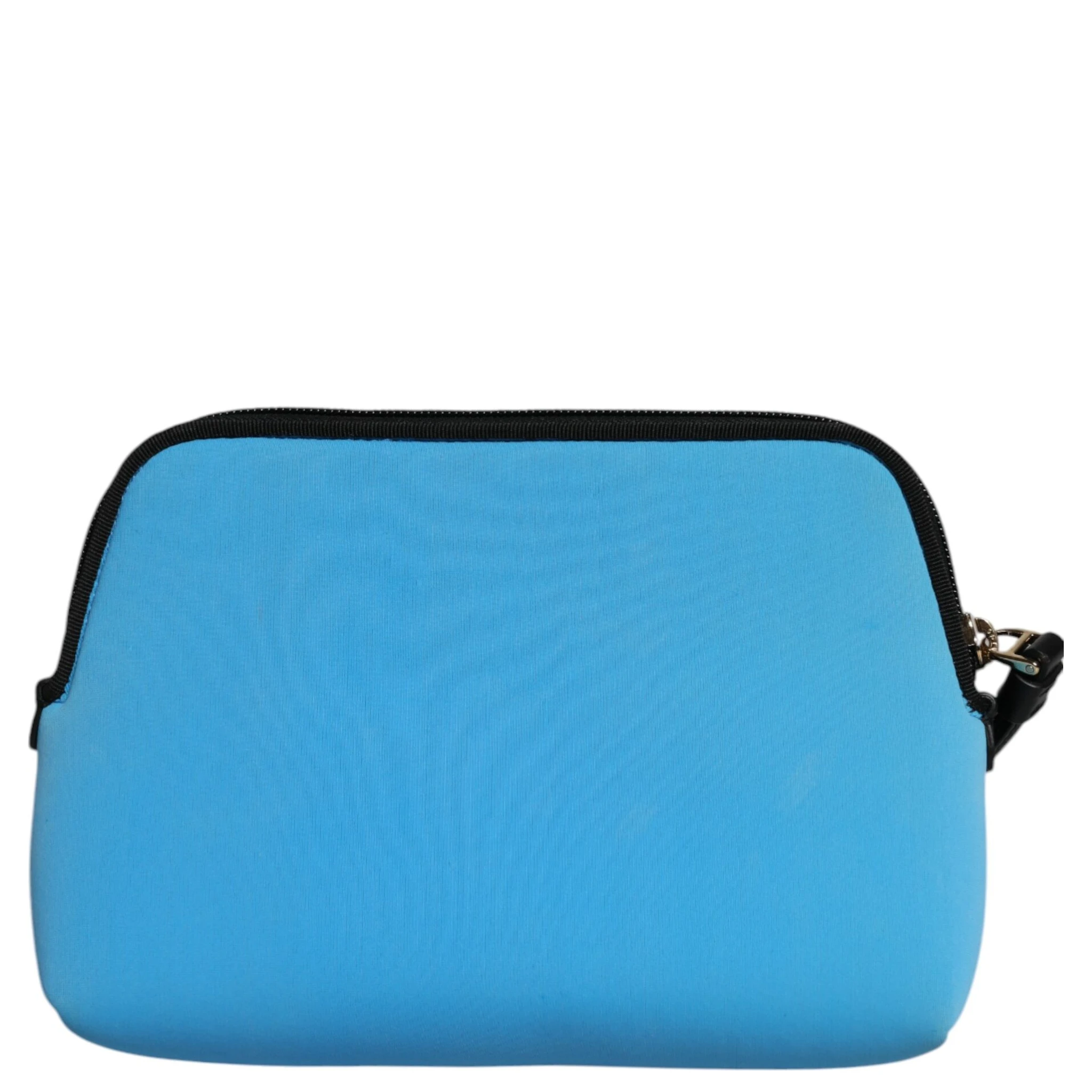 Blue DG Logo Print Clutch Zip Borse Pouch Bag