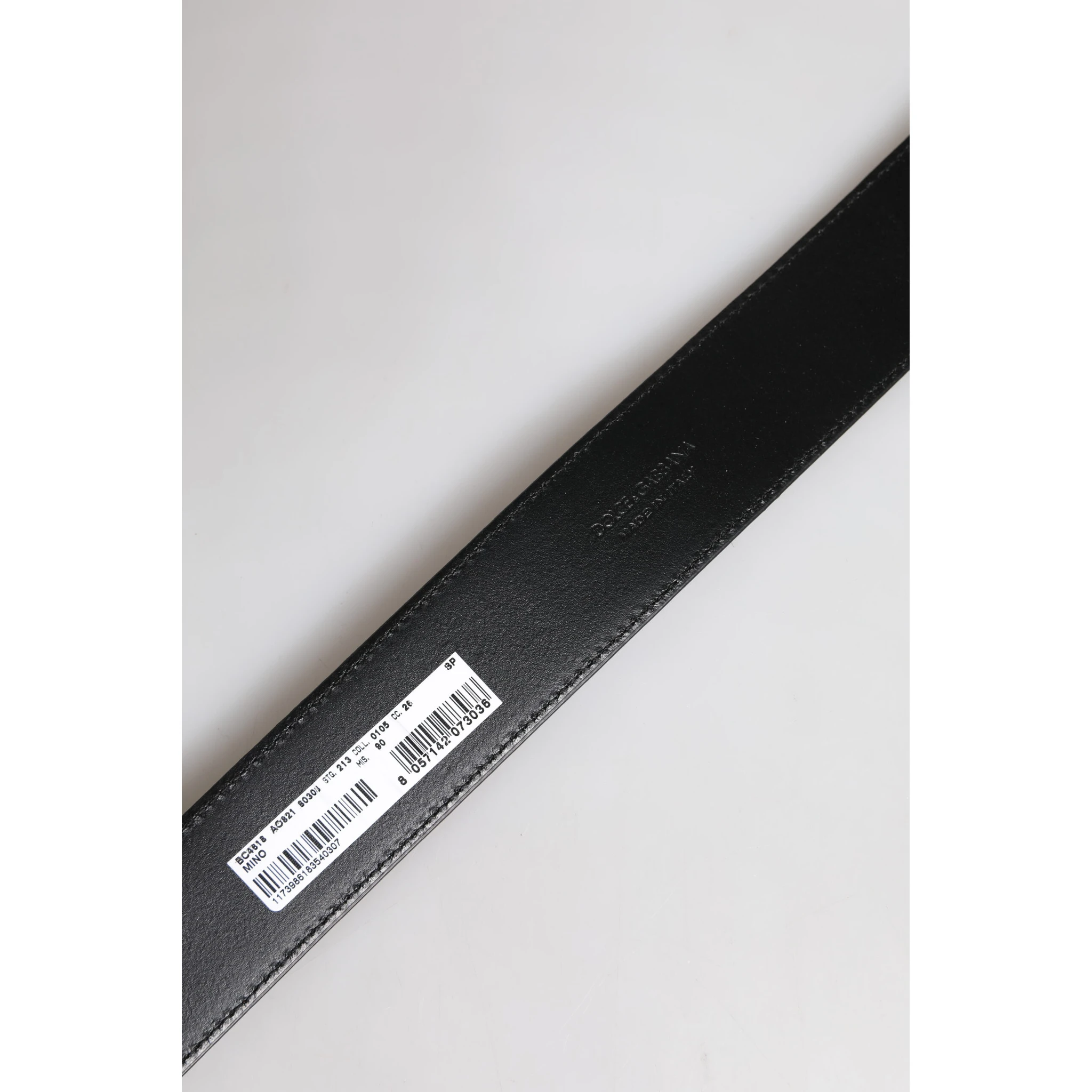 Brown Leather Gold Metal Buckle Classic Belt