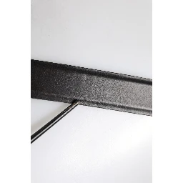 Black Leather Metal Buckle Classic Belt