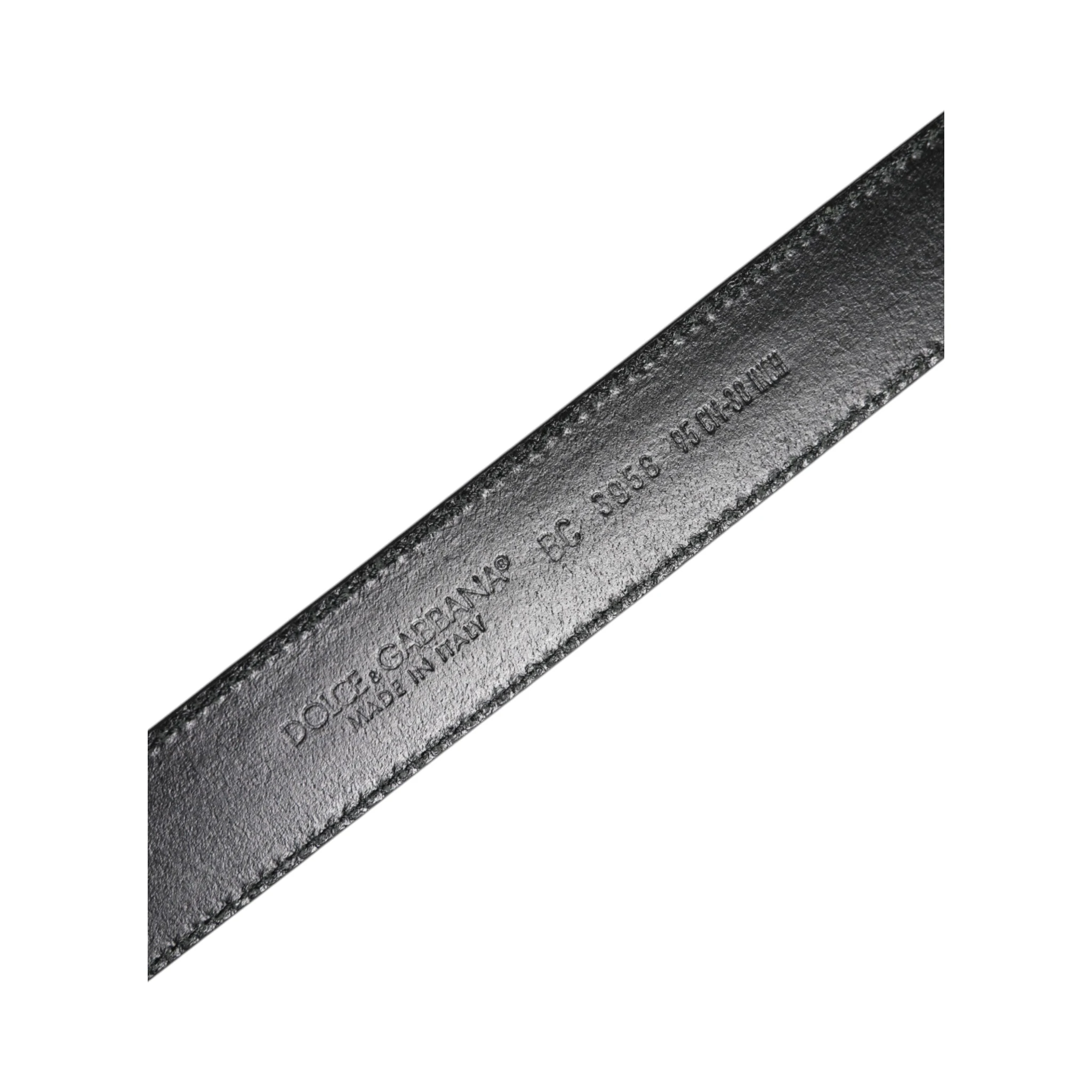 Black Brown Leather Classic Metal Buckle Belt