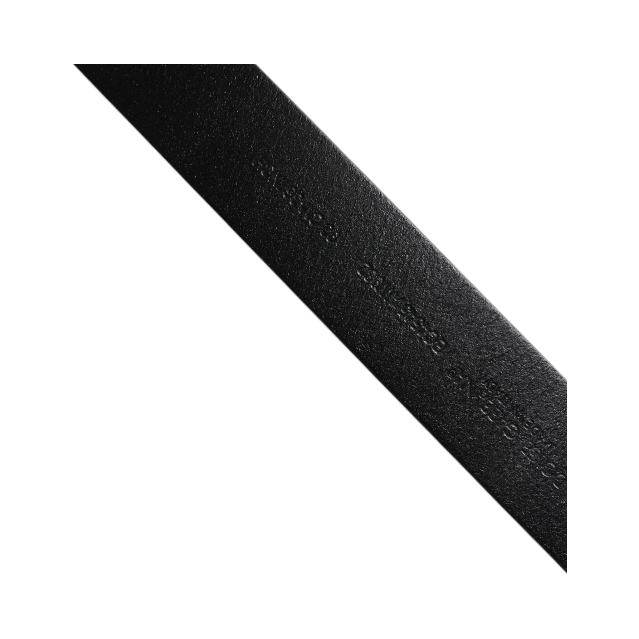 Brown Calf Leather Classic Metal Buckle Belt