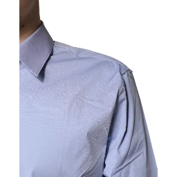 Light Blue Cotton SICILIA Dress Formal Shirt