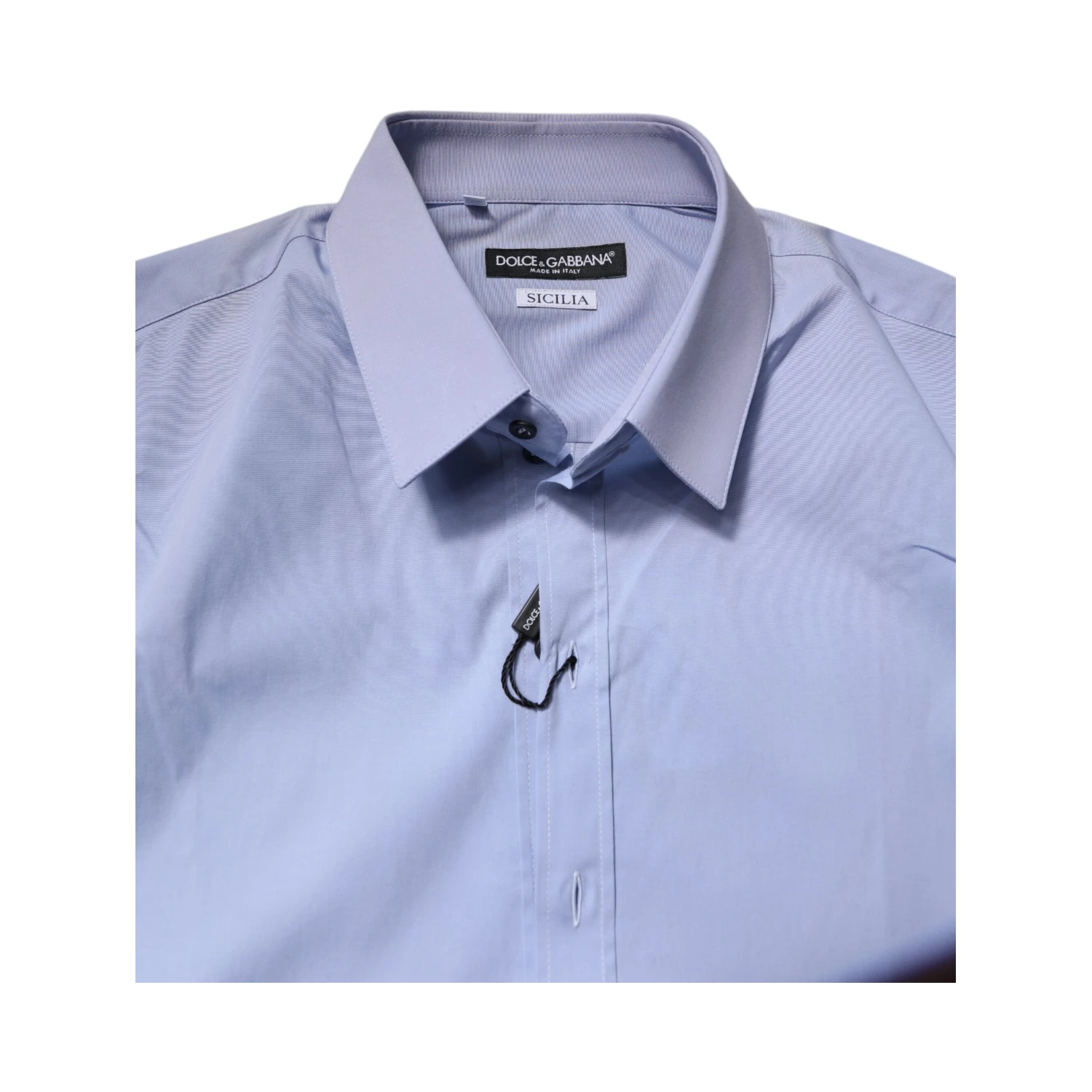 Light Blue Cotton SICILIA Dress Formal Shirt