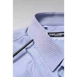 Light Blue Cotton SICILIA Dress Formal Shirt