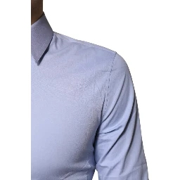 Light Blue Cotton SICILIA Dress Formal Shirt