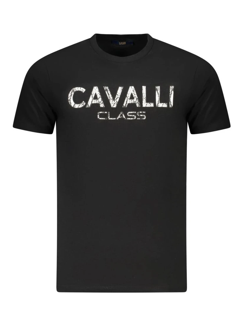Black Cotton T-Shirt