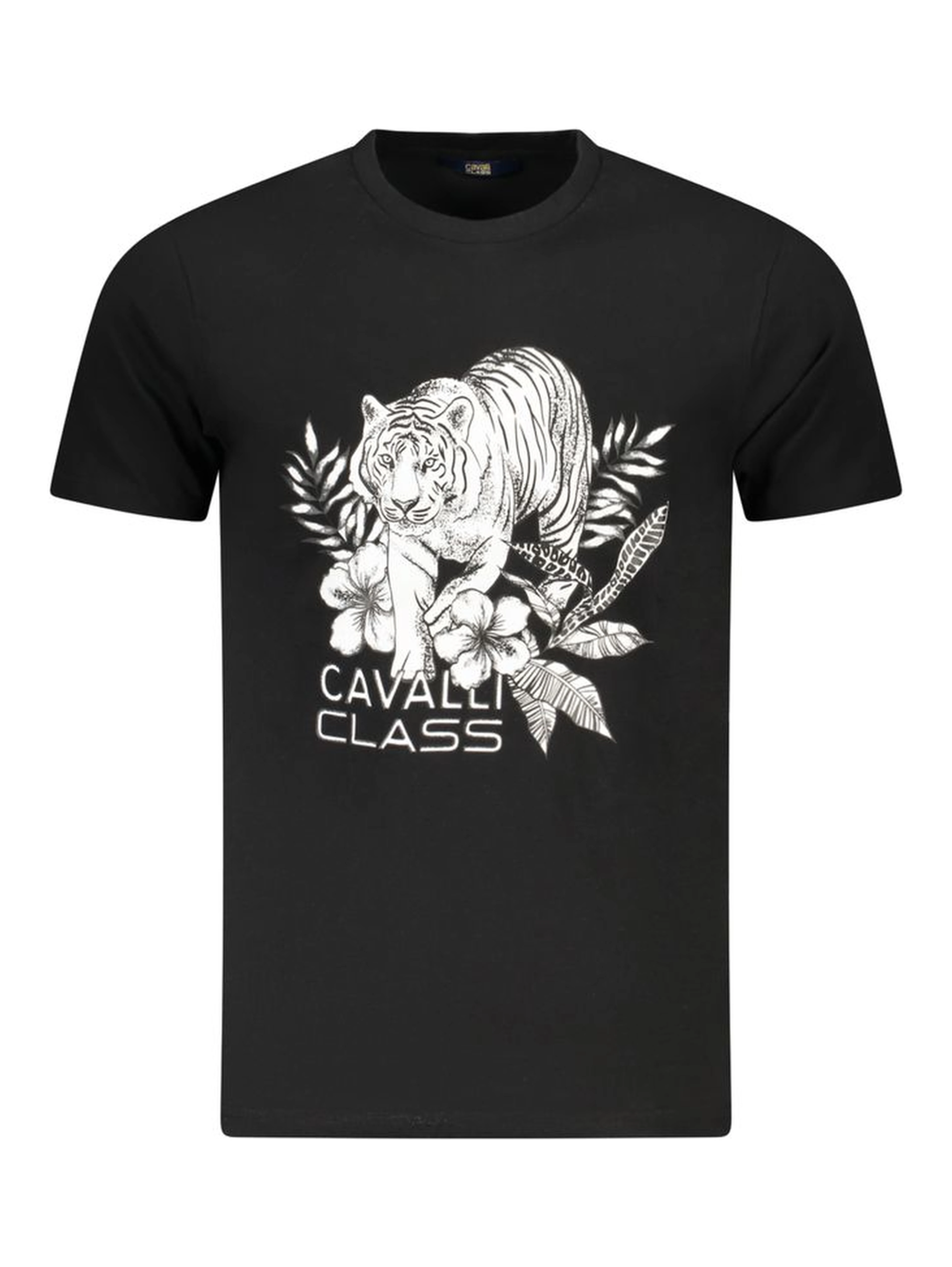 Black Cotton T-Shirt