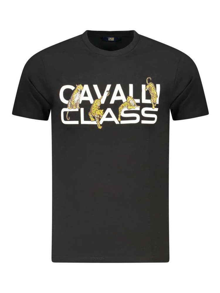 Black Cotton T-Shirt