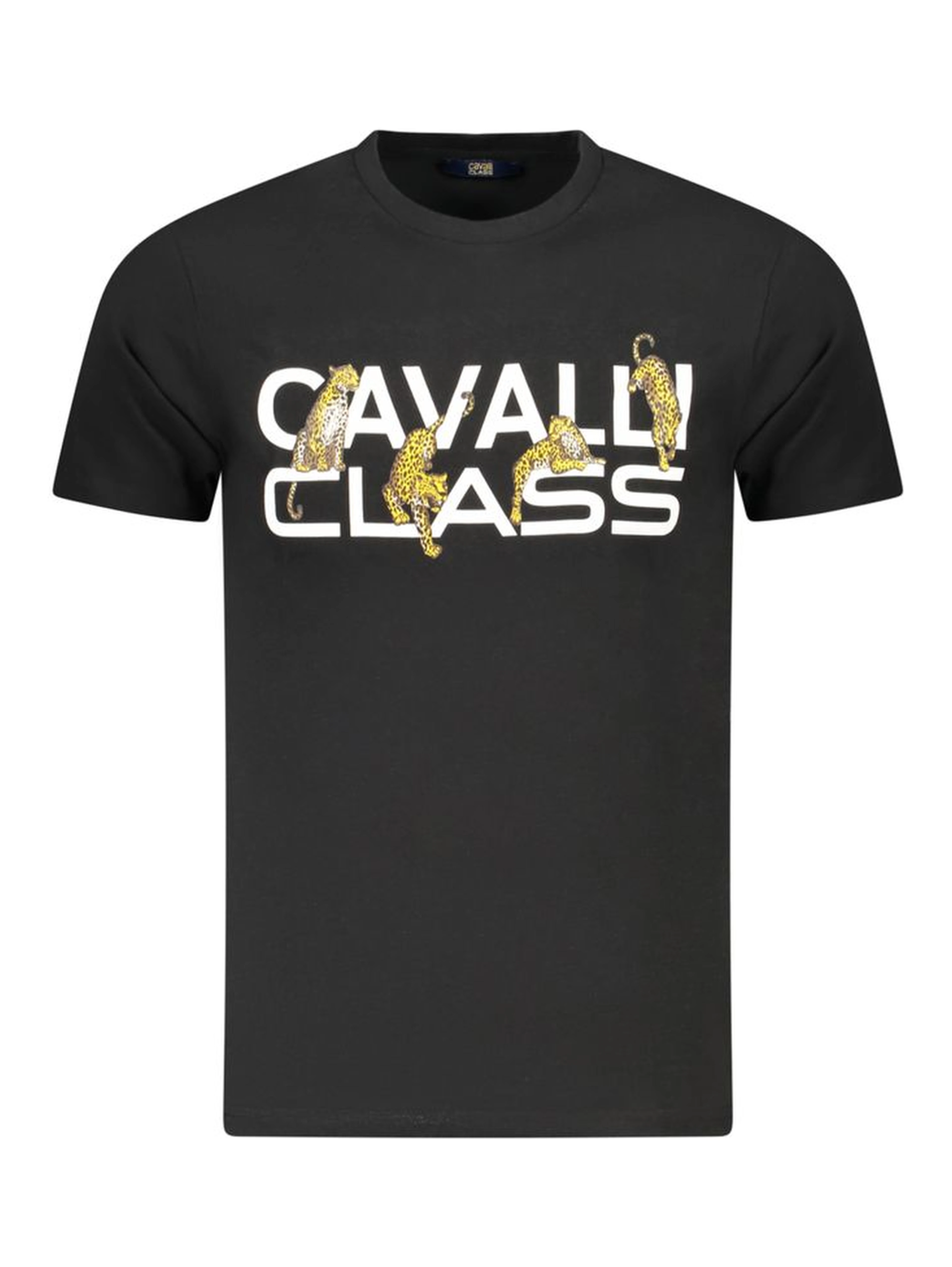 Black Cotton T-Shirt