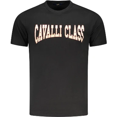 Black Cotton T-Shirt