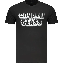 Black Cotton T-Shirt