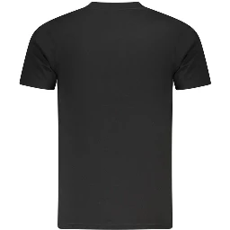 Black Cotton T-Shirt