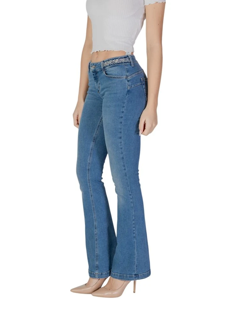 Light Blue Cotton Bootcut Jeans alternative