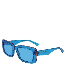 Blue Injected Sunglasses