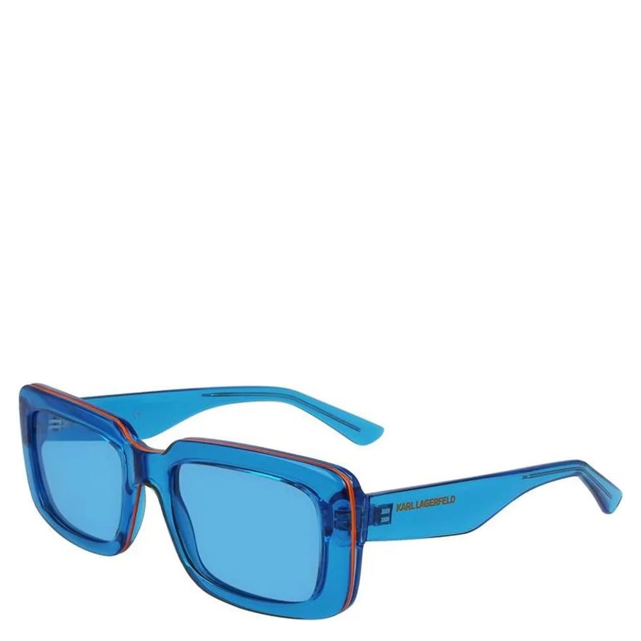 Blue Injected Sunglasses