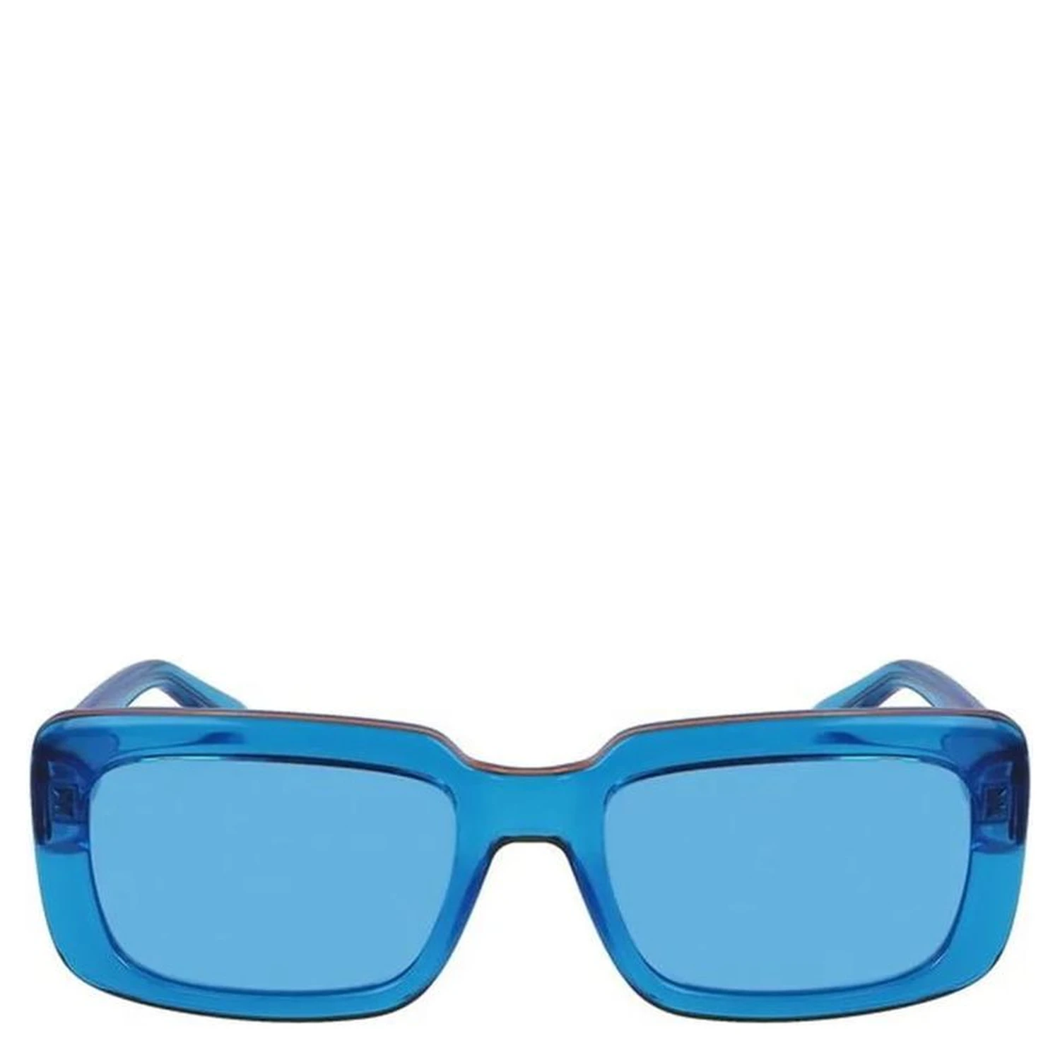 Blue Injected Sunglasses