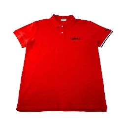 Red Cotton Polo Shirt