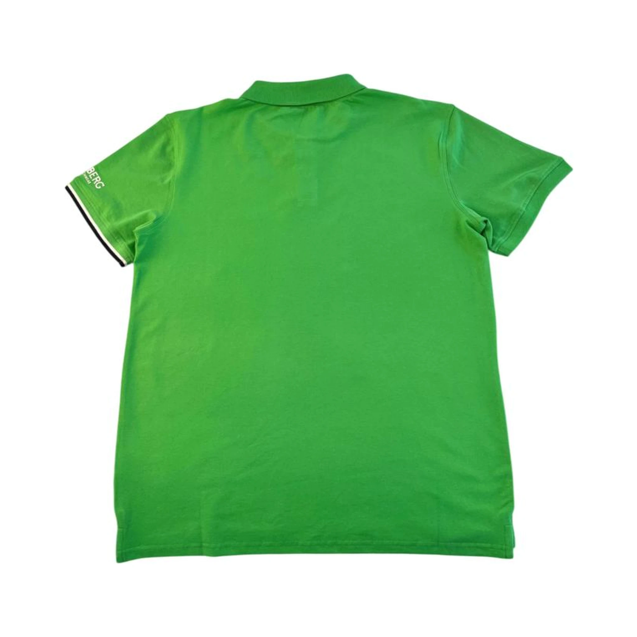 Green Cotton Polo Shirt