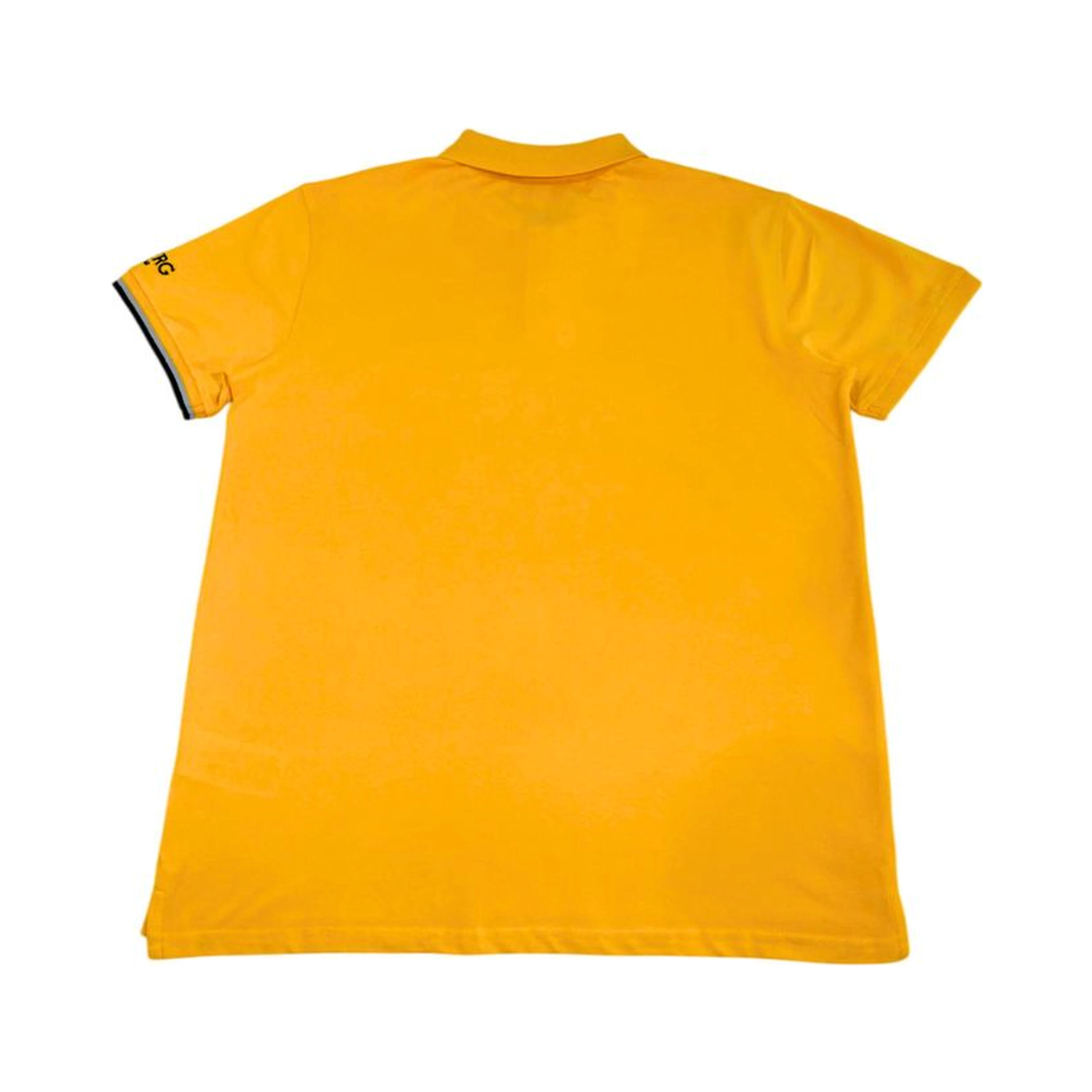 Yellow Cotton Polo Shirt