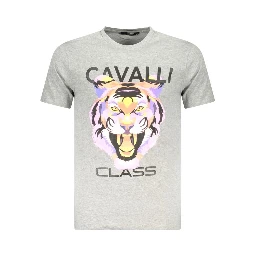 Gray Cotton T-Shirt