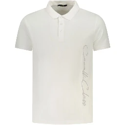 White Cotton Polo Shirt