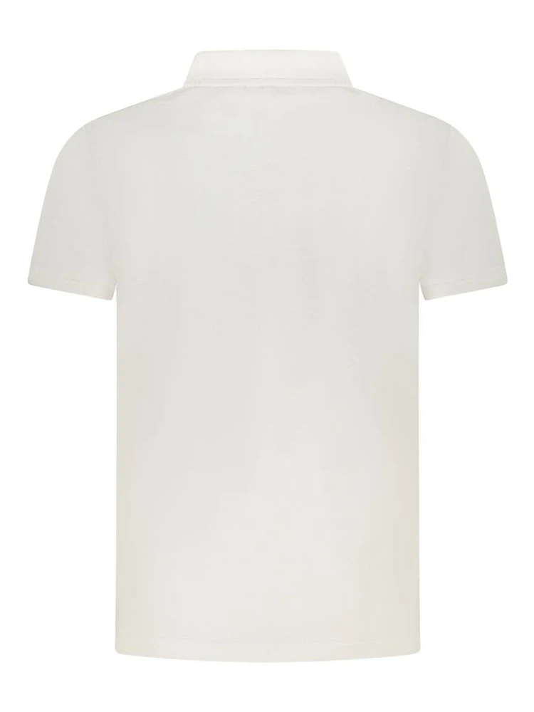 White Cotton Polo Shirt alternative