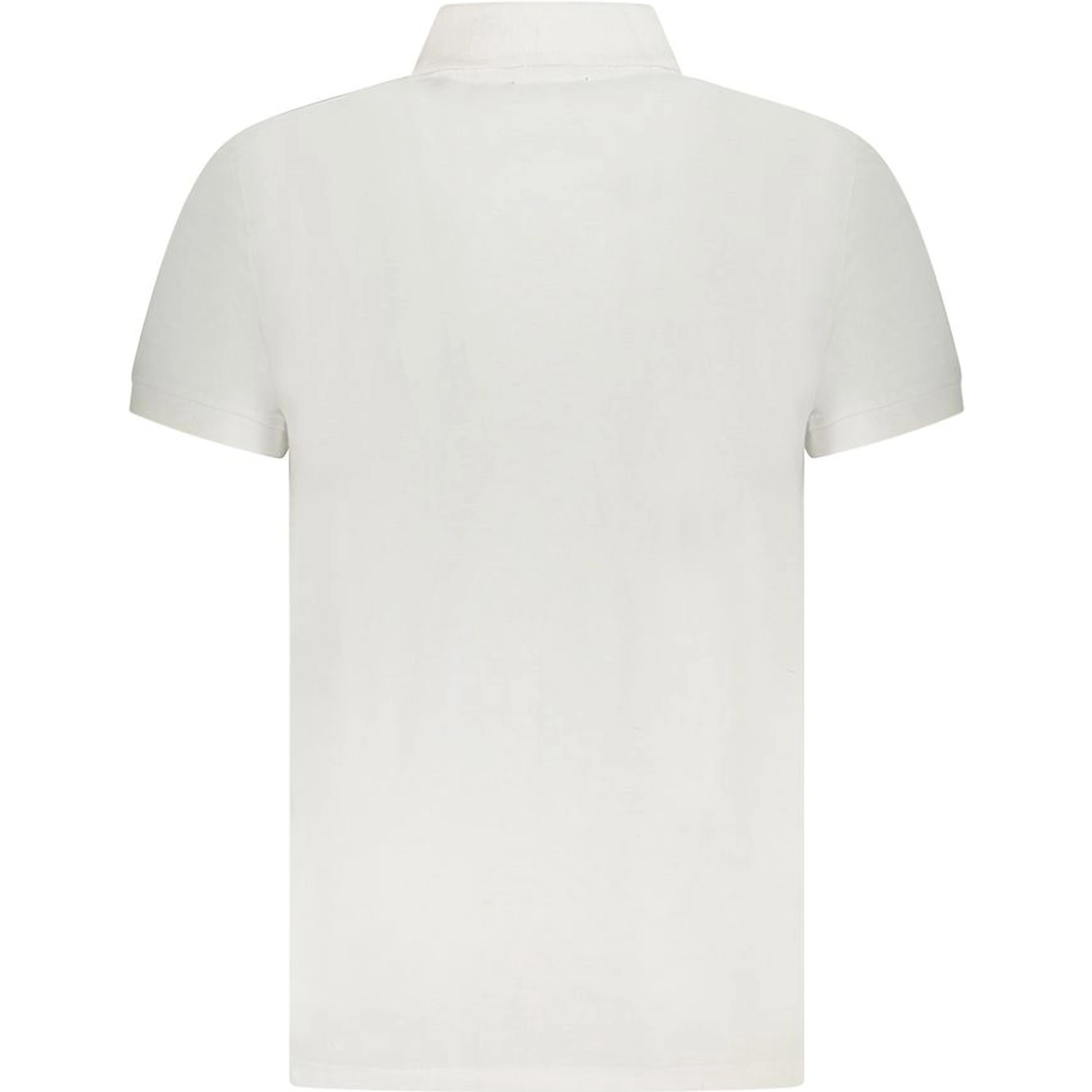 White Cotton Polo Shirt