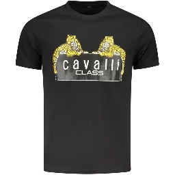Black Cotton T-Shirt