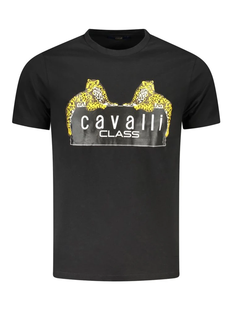 Black Cotton T-Shirt