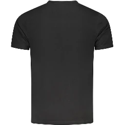 Black Cotton T-Shirt
