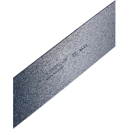 Blue Calf Leather Classic Metal Buckle Belt