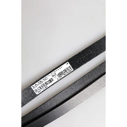 Black Leopard Classic Gold Metal Buckle Belt