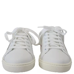 White Classic Sneakers Women Leather Shoes