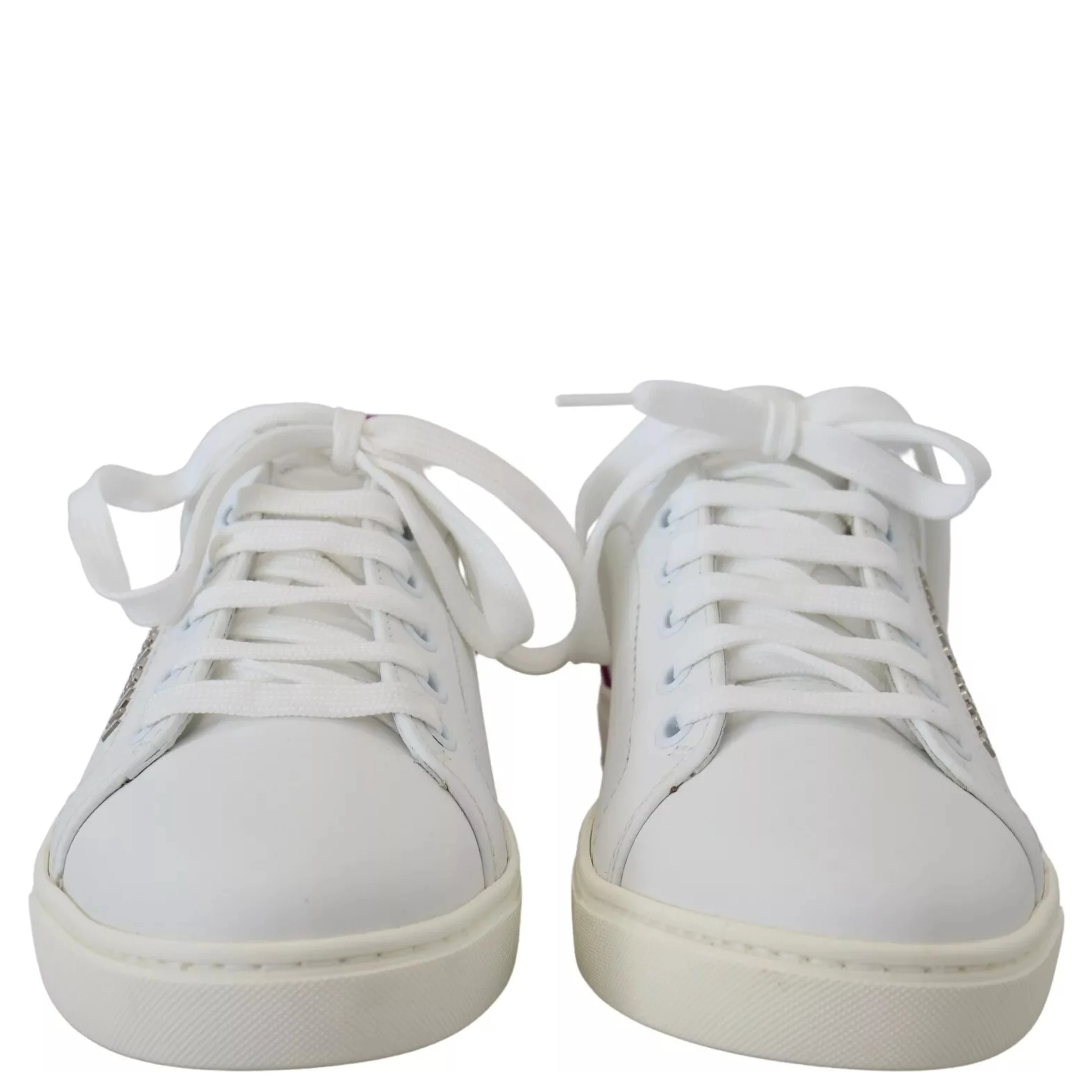 White Classic Sneakers Women Leather Shoes