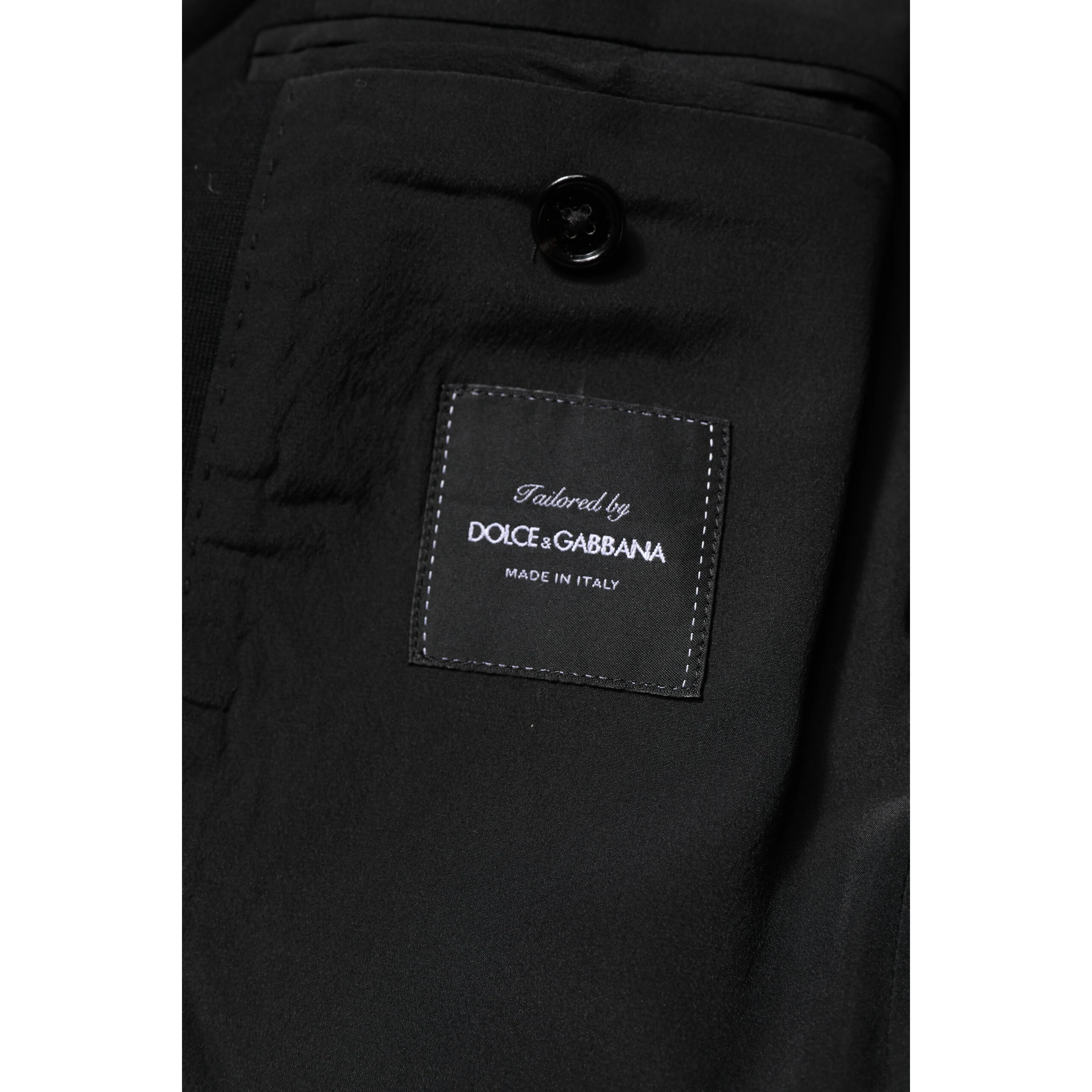 Black Wool Slim Fit Coat Blazer Jacket Suit