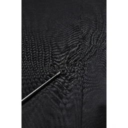 Black Wool Slim Fit Coat Blazer Jacket Suit