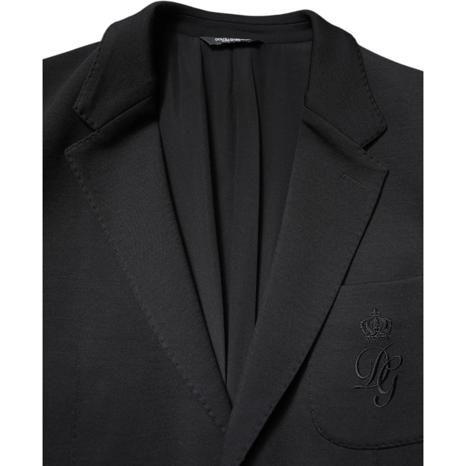 Black Single Breasted Men Coat Blazer Suit